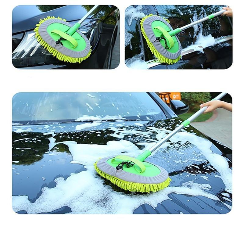 WashCar™ | Serpillière télescopique | Voiture - Shopping Espace